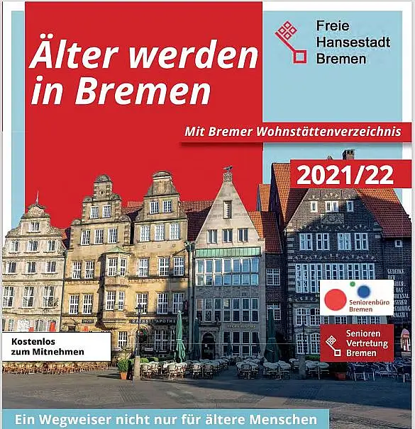 Titelbild des Wegweisers Älter werden in Bremen